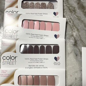 Color street nail strips